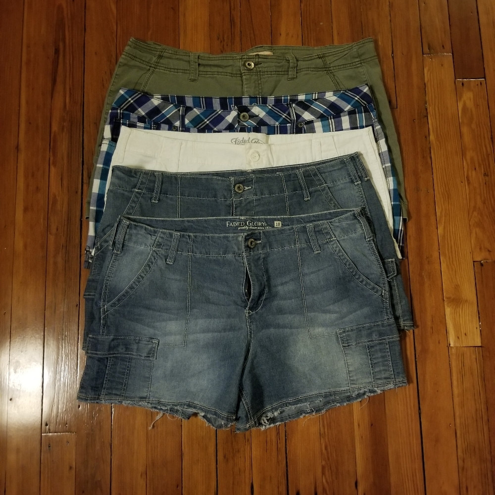 Bundle | Faded Glory Shorts (5)